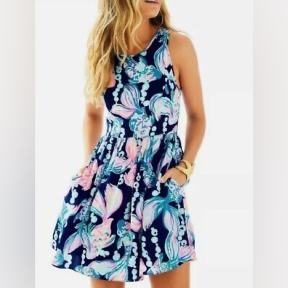 Lilly Pulitzer KASSIA FIT & FLARE DRESS - size 10